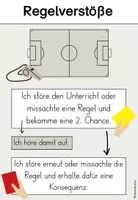 Vorschau - Fördermaterial/Inklusion - Gelbe & rote Karte bei Unterrichtsstörungen / Regelverstößen - Seite 2