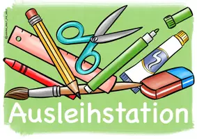 Vorschau - Mal- und Bastelvorlagen - Classroom Management "Beschriftungs-Schilder" Klassenzimmer-Beschriftung - Seite 1