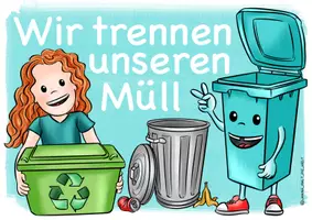 Vorschau - Poster - Classroom Management "Müll-Schilder" Mülltrennung Beschriftung Umwelt - Seite 2