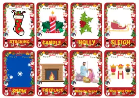 Vorschau - Bildkarten - CHRISTMAS Flashcards in english - Seite 2