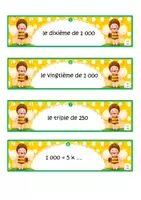 Aperçu - Apprentissages en autonomie - Mathématique : SCN jeu de devinettes P3 - Page 1