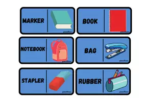 Vorschau - Spiele - school supplies domino in english - Seite 3