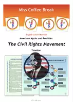 Vorschau - Arbeitsblätter - Civil Rights Movement - Timeline - Deckblatt