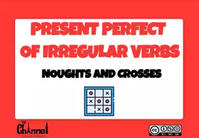 Vista previa - Juegos / Gamificación - PRESENT PERFECT SIMPLE – Noughts and Crosses - página 1