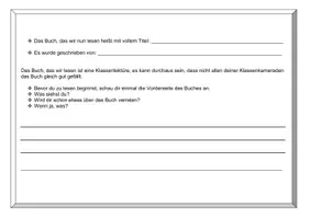 Vorschau - Arbeitsblätter - Lesetagebuch Volle Fahrt ins Abenteuer - Ich schenk dir eine Geschichte 2023 - Seite 1