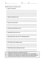 Vorschau - Arbeitsblätter - AB mit Fragen zum Thema "Linz" + Lösungsblatt + Infografik - Deckblatt
