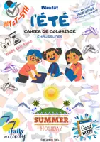Aperçu - Feuilles d'exercices - shoes summer coloring book for kids 1st to 5 th Grade - Page 1