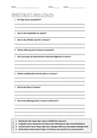 Vorschau - Arbeitsblätter - AB mit Fragen zum Thema "Litauen" + Lösungsblatt + Infografik - Deckblatt