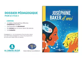 Aperçu - Préparation de séquence / Séquence complète - Dossier pédagogique du livre "Joséphine Baker et moi" - Page 1