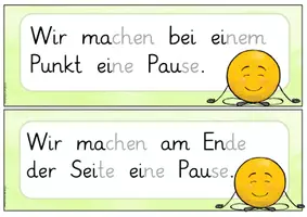 Vorschau - Poster - Lesezeit/Leseband Aushänge für die Lautlesemethoden - Materialpaket - Seite 3