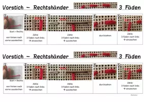 Vorschau - Arbeitsblätter - Materialpaket - Sticken - Lernkarten + Arbeitsblätter + Video - Seite 3