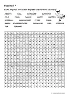 Vorschau - Spiele - Suchsel Fussball (2-fach differenziert) - Deckblatt