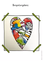 Vorschau - Stundenentwürfe - Fertige Kunststunde Grundschule, Bunte Herzen im Kunstunterricht, Kunst - Seite 2