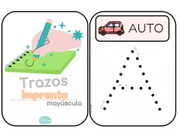 Vista previa - Unidades / Secuencias / Situaciones de Aprendizaje - Trazos imprenta-mayúscula - Portada