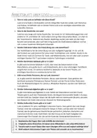 Vorschau - Arbeitsblätter - AB mit Fragen zum Thema "Lodz" + Lösungsblatt - Seite 1