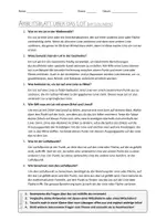 Vorschau - Arbeitsblätter - AB mit Fragen zum Thema "Das Lot" + Lösungsblatt - Seite 1
