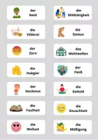 Vorschau - Stundenentwürfe - Tugenden Materialpaket - Seite 3