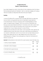 Vorschau - Arbeitsblätter - Jahresabschlusstest: Englisch, 5. Klasse Realschule (+Lös. & Feedbackbogen) - Seite 2