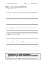Vorschau - Arbeitsblätter - AB mit Fragen zum Thema "Löwenzahn" + Lösungsblatt + Infografik - Deckblatt