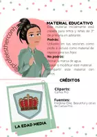 Vista previa - Hojas de trabajo - La Edad MediaParte II @profeestherconh - página 1