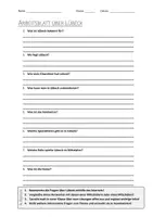 Vorschau - Arbeitsblätter - AB mit Fragen zum Thema "Lübeck" + Lösungsblatt + Mindmap + Infografik - Deckblatt