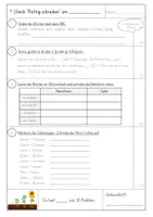 Vorschau - Arbeitsblätter - Lernziel-Checks (u.a. für Flex und Flora 3) - Seite 1