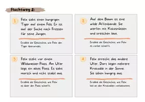 Vorschau - Stundenentwürfe - Materialpaket Geschichten Schreiben / Abenteuergeschichte - Seite 3