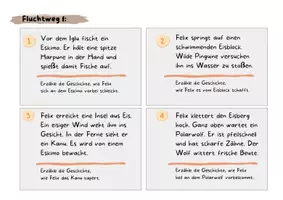 Vorschau - Stundenentwürfe - Flucht aus dem Iglu / Abenteuergeschichte schreiben - Seite 2