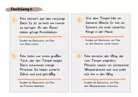 Vorschau - Stundenentwürfe - Flucht aus dem Tempel / Abenteuergeschichte schreiben - Seite 2