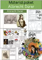 Vorschau - Arbeitsblätter - Albrecht Dürer - Materialpaket - Deckblatt