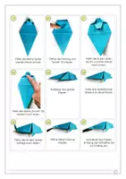 Vorschau - Mal- und Bastelvorlagen - Origami Tiere am im Wasser Teich - Fensterdeko Sommer - WG Kunst - Seite 3