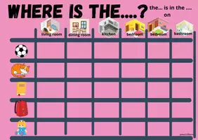 Vorschau - Stationenlernen - Parts of the house -sentences. - Seite 3