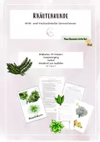 Vorschau - Arbeitsblätter - Kräuterkunde-Materialpaket - Deckblatt