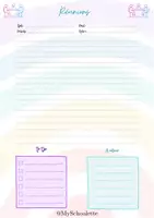 Aperçu - Outils du professeur - Réunions Cahier de la Maitresse MySchoolette - Page 2