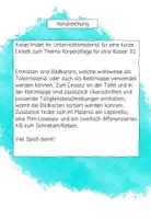 Vorschau - Arbeitsblätter - Körperpflege- und hygiene #summer - Seite 1