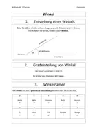 Vorschau - Poster - Merkblätter Winkel - Deckblatt