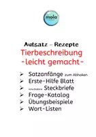 Vorschau - Stationenlernen - PAKET: Tierbeschreibung Box 3 (inkl. LÖWE) - Seite 1