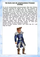 Vista previa - Hojas de trabajo - Hörspurgeschichte: Die verschwundene Prinzessin (en alemán) - página 3
