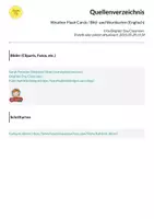 Vorschau - Fördermaterial/Inklusion - Weather Flash Cards / Bild- und Wortkarten (Englisch) - Seite 1