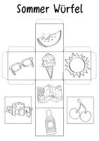 Vorschau - Spiele - DIY Dice / Cubes / Würfel für den Englischunterricht - Seite 2
