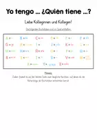 Vorschau - Spiele - El alfabeto - Yo tengo ... ¿quién tiene ...? (Alphabet) - Seite 2