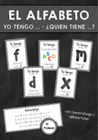 Vorschau - Spiele - El alfabeto - Yo tengo ... ¿quién tiene ...? (Alphabet) - Deckblatt
