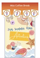 Vorschau - Arbeitsblätter - Fun Summer Class Activities / Holiday Countdown - Deckblatt