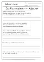 Vorschau - Arbeitsblätter - Arbeitsblatt und interaktive pdf - Das Klassenzimmer vor 100 Jahren - Seite 3
