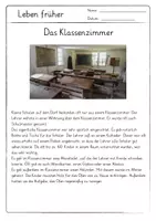 Vorschau - Arbeitsblätter - Arbeitsblatt und interaktive pdf - Das Klassenzimmer vor 100 Jahren - Seite 2
