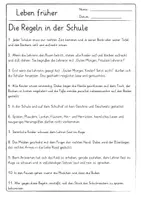 Vorschau - Arbeitsblätter - Materialpaket: Kindheit und Schule vor 100 Jahren - Seite 3