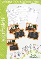 Vorschau - Arbeitsblätter - Materialpaket: Kindheit und Schule vor 100 Jahren - Seite 1