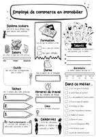 Vorschau - Arbeitsblätter - Kit complet fiches 70 métiers - Kit de matériel (français) - Seite 2