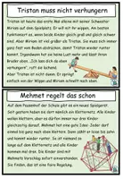 Vorschau - Aufgabenkarten - Abschreibkartei / Abschreibtexte "Auf dem Spielplatz" DaZ / DaF / Deutsch - Seite 3