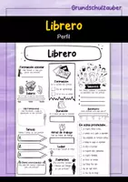 Vorschau - Arbeitsblätter - Librero Perfil (español) - Deckblatt